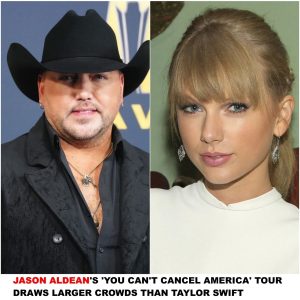 Jason Aldean's 'You Can't Cancel America' Tour Draws Larger Crowds Than Taylor Swift