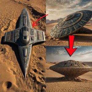 HOT: Shocking Discovery in the Remote Egyptian Desert: Alien Spacecraft Excavated, Astonishing the World