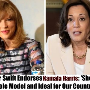 Breaking: Taylor Swift Endorses Kamala Harris: 'She’s My Role Model and Ideal for Our Country'