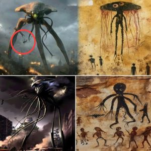 Extraterrestres parecidos a medusas encontrados en pinturas rupestres antiguas: evidencia que data del año 10.000 a. C.