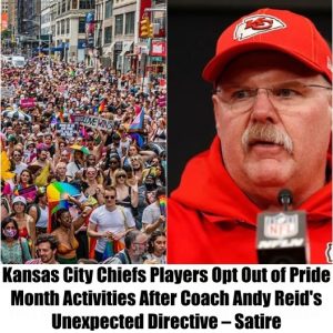 BREAKING NEWS: Kansas City Chiefs Players Opt Out of Pride Month Activities After Coach Andy Reid's Unexpected Directive – Satire.