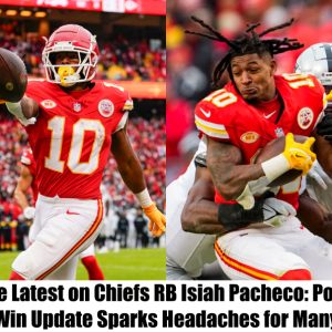 Breaking News: The Latest on Chiefs RB Isiah Pacheco: Post-Win Update Sparks Headaches for Many.