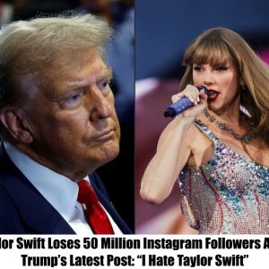 BREAKING NEWS: Taylor Swift Loses 50 Million Instagram Followers After Trump’s Latest Post: “I Hate Taylor Swift”