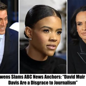 HOT NEWS: Candace Owens Slams ABC News Anchors: “David Muir and Linsey Davis Are a Disgrace to Journalism”.