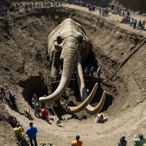 Historic Breakthrough: 6-Million-Year-Old Woolly Mammoth Fossil Discovered in Michigan...