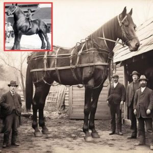 HOT NEWS: Meet Sampson: The Mighty Giant Horse Born in 1799, Alberta’s Legendary Strongest Stallion.