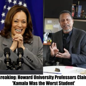 Breaking: Howard University Professors Claim, 'Kamala Was the Worst Student'.